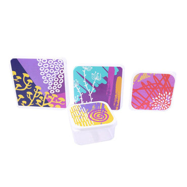 Beehome Square Small Storage Box Set ( 4 Pcs) - Karout Online -Karout Online Shopping In lebanon - Karout Express Delivery 