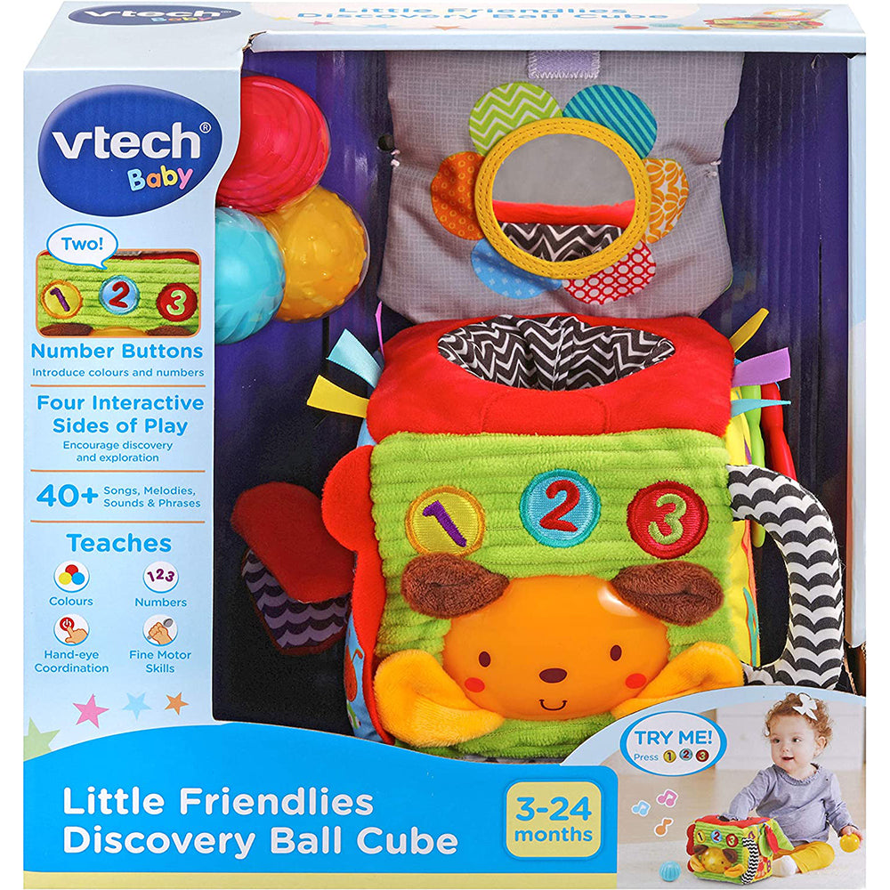 Vtech Little Friendlies Discovery Ball Cube Baby Toy