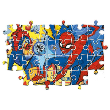 Clementoni Maxi  Spider-Man Supercolor 24 pcs Puzzle - Karout Online -Karout Online Shopping In lebanon - Karout Express Delivery 