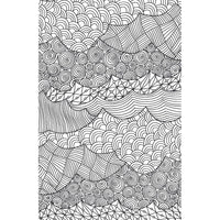 Pegasus Mini Adult Colouring Pad - Patterns