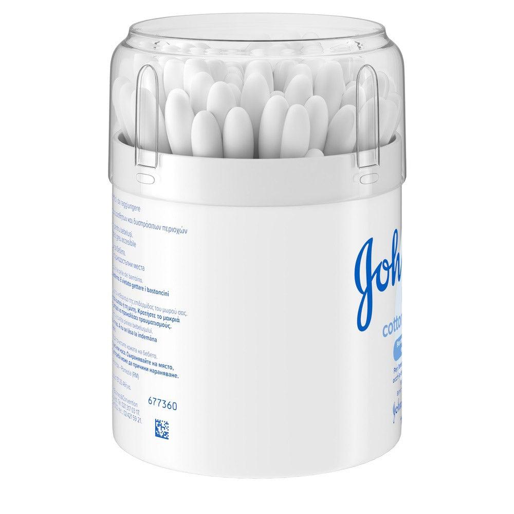 Johnson and Johnson Baby Pure Cotton Buds - 100 Buds - Karout Online -Karout Online Shopping In lebanon - Karout Express Delivery 