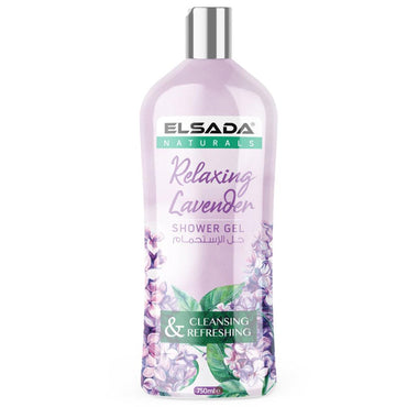 Elsada Shower Gel - Lavender 750ml - Karout Online -Karout Online Shopping In lebanon - Karout Express Delivery 