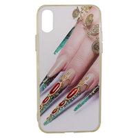 Phone Cover For Iphone X ( Nails) / AE-23 - Karout Online -Karout Online Shopping In lebanon - Karout Express Delivery 