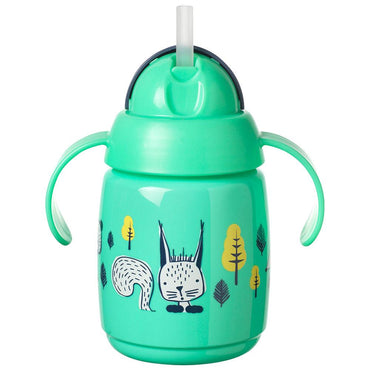 Tommee Tippee Trainer Straw Sipper 300 ml - Karout Online -Karout Online Shopping In lebanon - Karout Express Delivery 