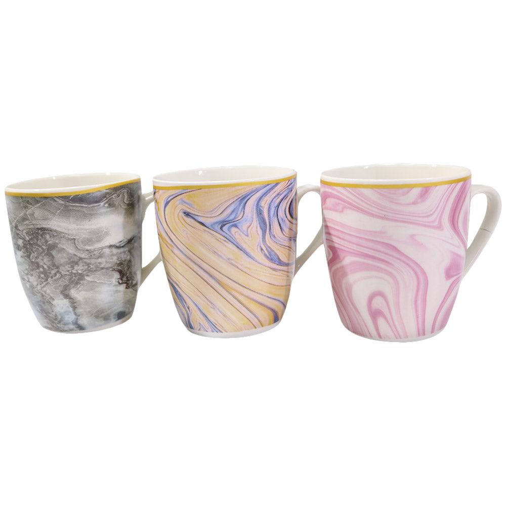 Porcelain Mug Set of 12 - Karout Online -Karout Online Shopping In lebanon - Karout Express Delivery 