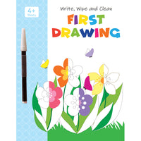 Pegasus First Drawing - Write, Wipe and Clean Book