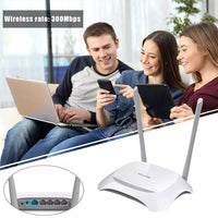Tp Link TL WR841N 300Mbps Wireless N Router / WiFi Router / Router/Repeater AP 3 In One - Karout Online -Karout Online Shopping In lebanon - Karout Express Delivery 