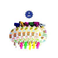 Happy Birthday - Blowouts (6 pcs).