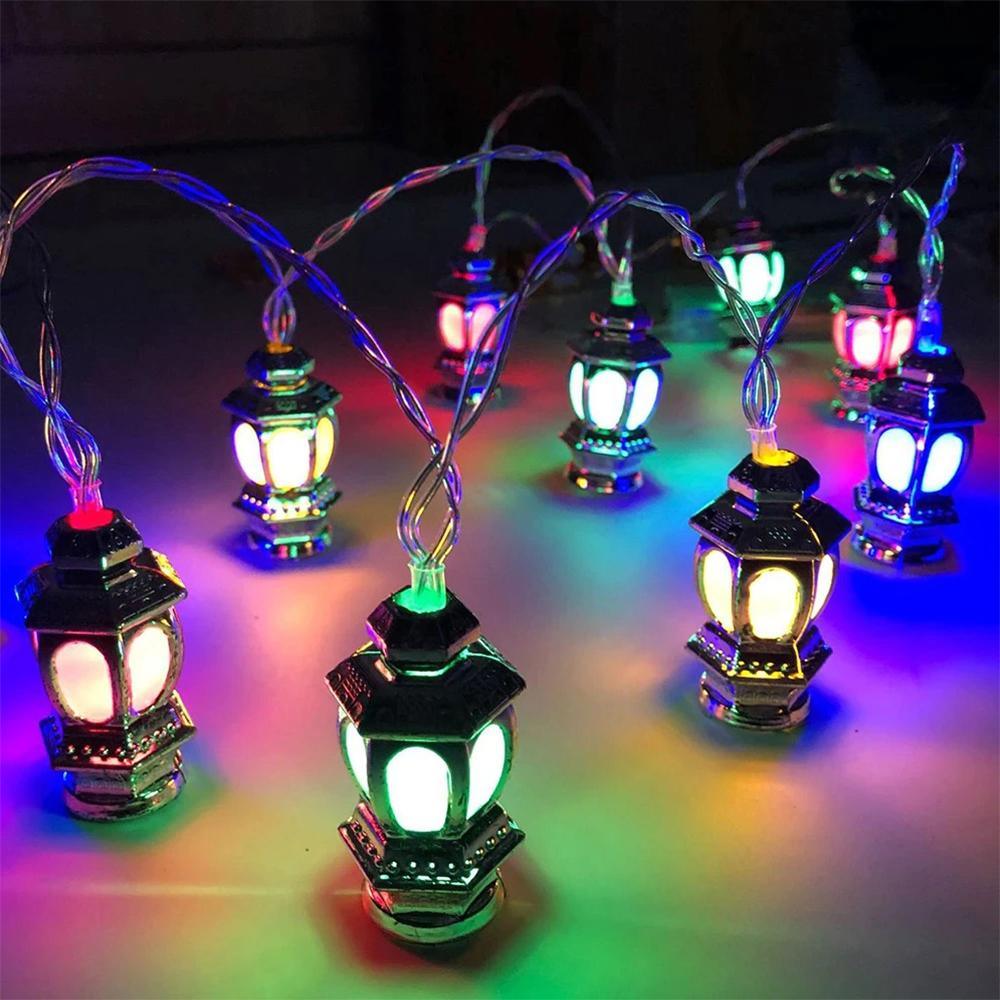 Ramadan Mini Decorative Lantern String Lights - Karout Online