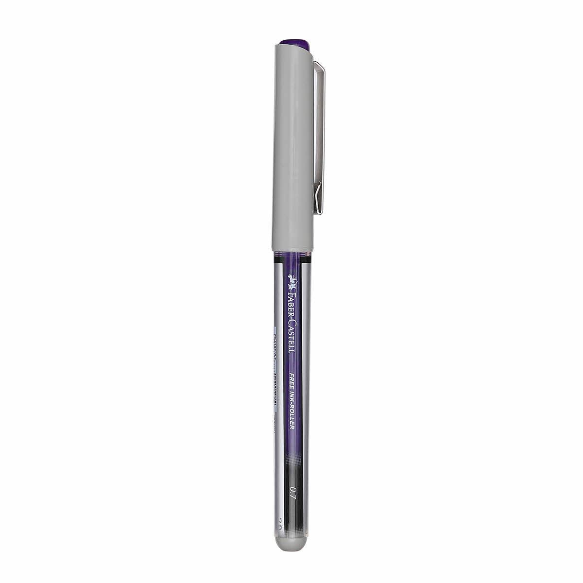 Faber Castell Free Ink Roller 157 0.7mm / Violet / 81361 - Karout Online -Karout Online Shopping In lebanon - Karout Express Delivery 