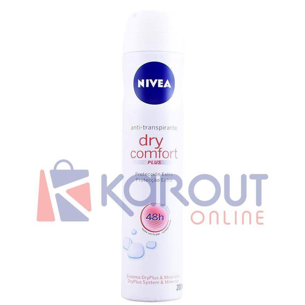 Nivea Dry Comfort Deodorant Spray 200ml Unisex.