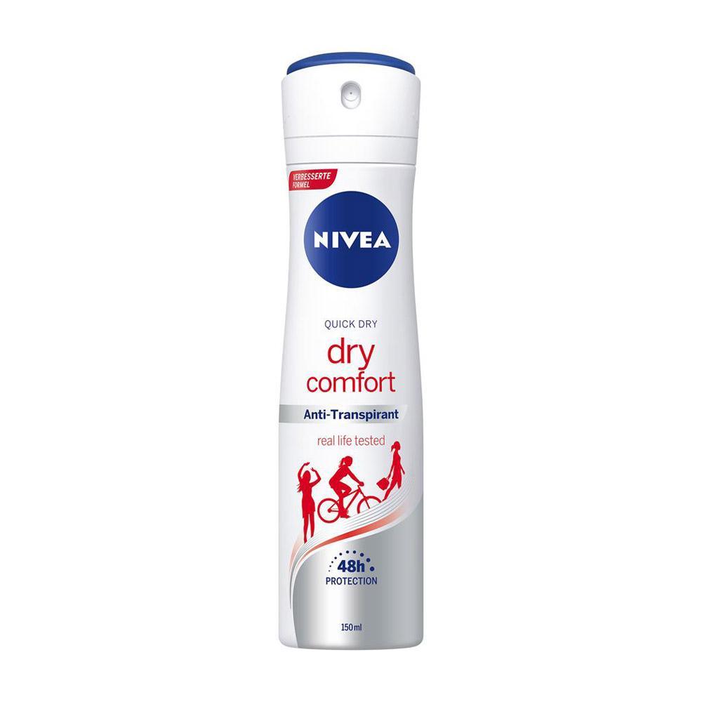 Nivea  Dry Comfort Deodorant Spray 150ML.