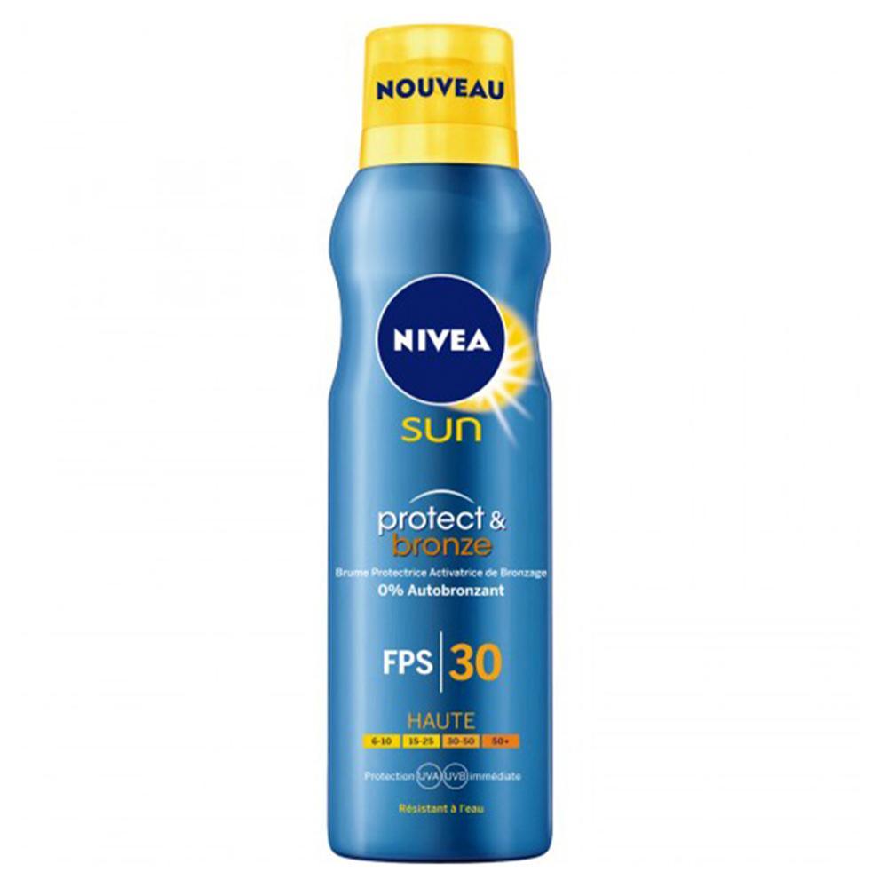 Nivea Sun Sunscreen Protect And Bronze SPF 30.