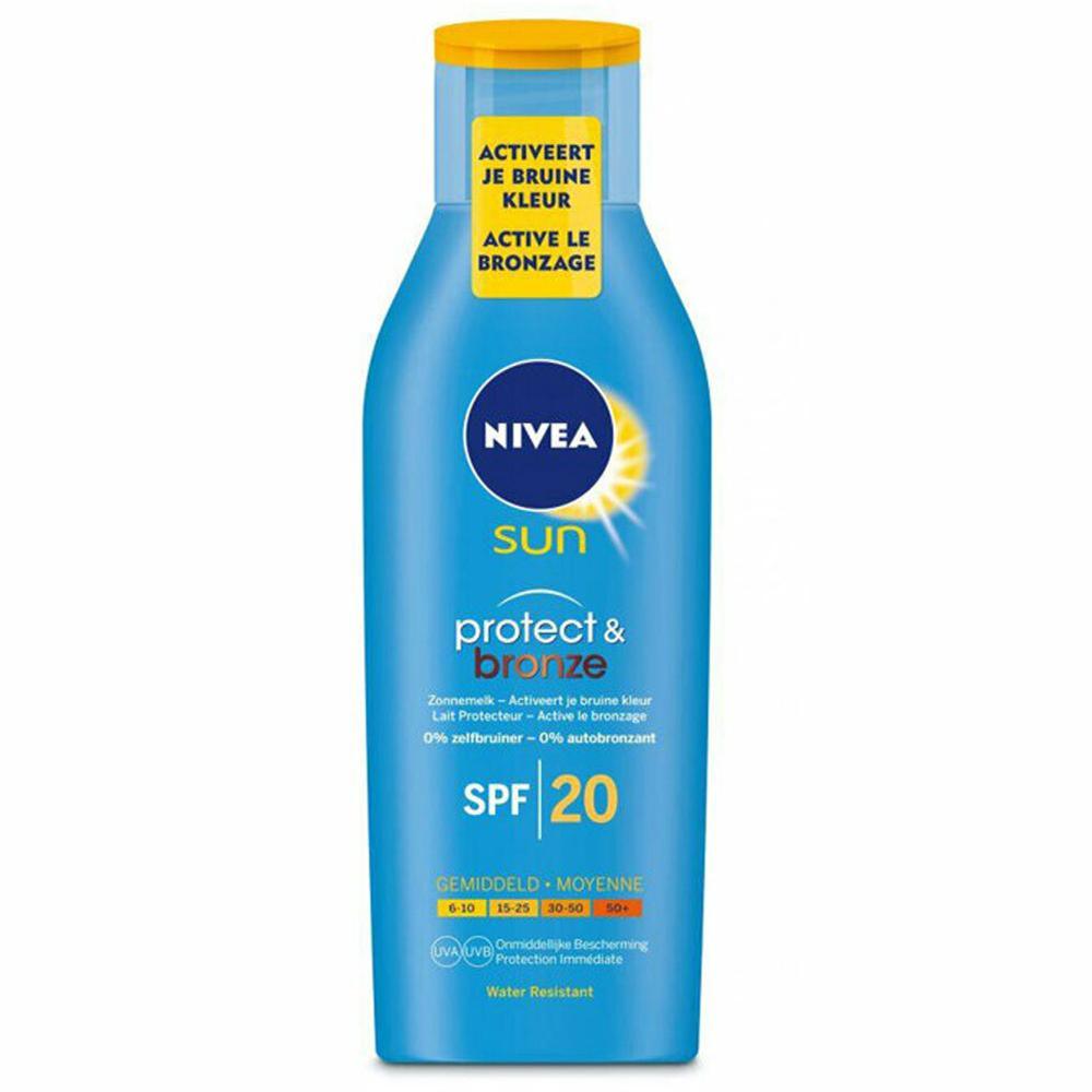 Nivea Sun Sunscreen Protect And Bronze SPF 20 200 ml.