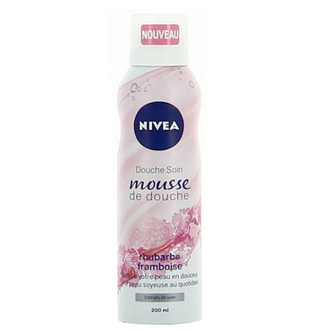 Nivea Raspberry Shower  Foam 200 ml.