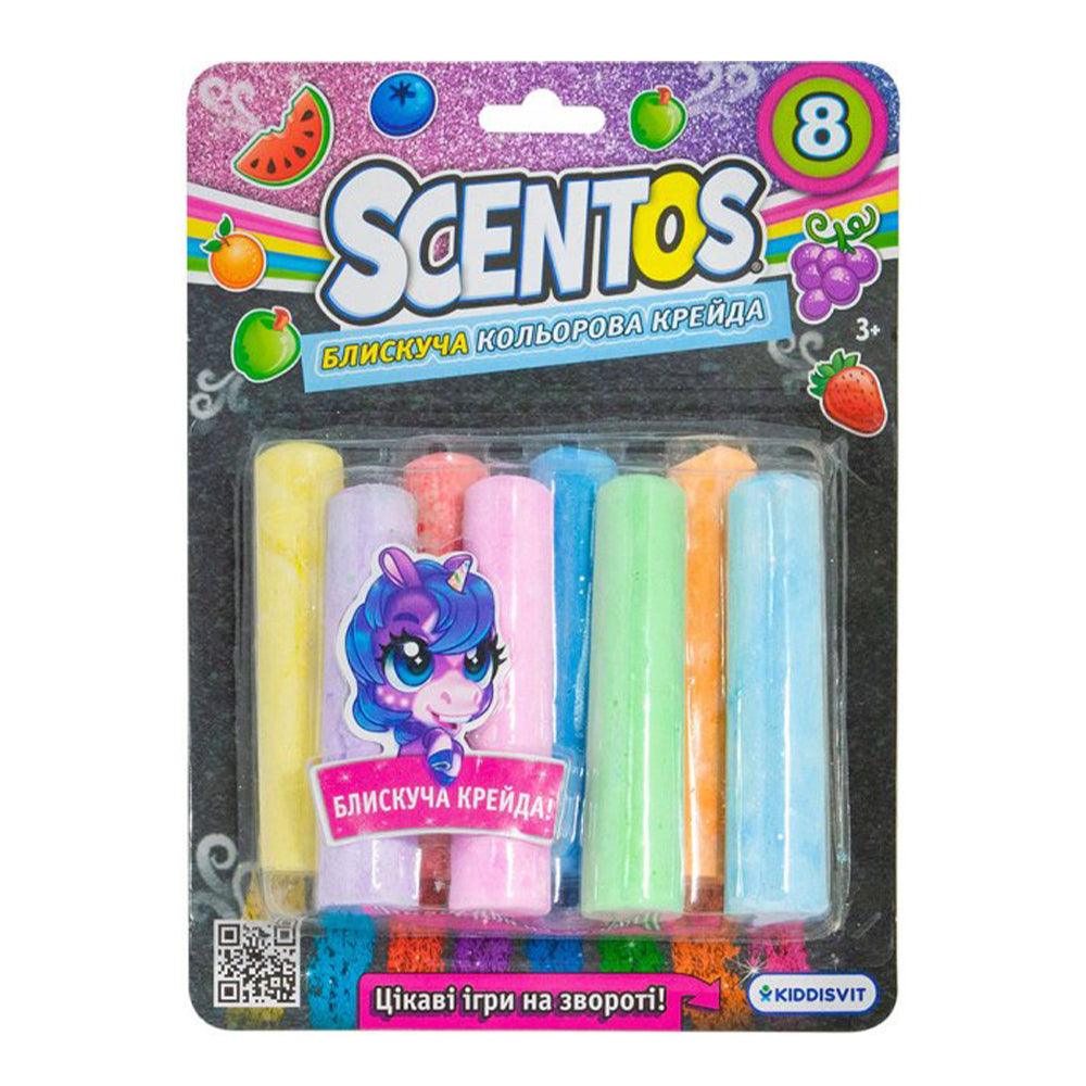 Scentos  Sparkle Chalk 8 Pcs - Karout Online -Karout Online Shopping In lebanon - Karout Express Delivery 