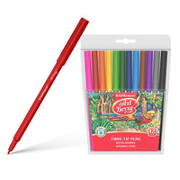 Fibre-tip pens ArtBerry  Super Washable 12 colors.