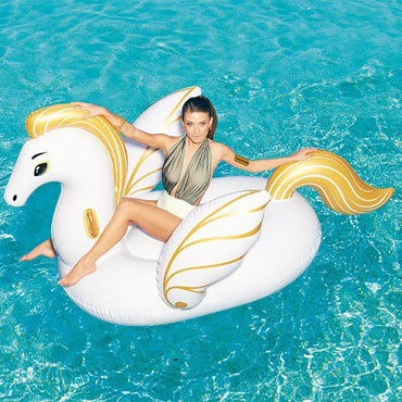 Bestway 41118 Inflatable Luxury Pegasus Air Float Swimming Pool Summer