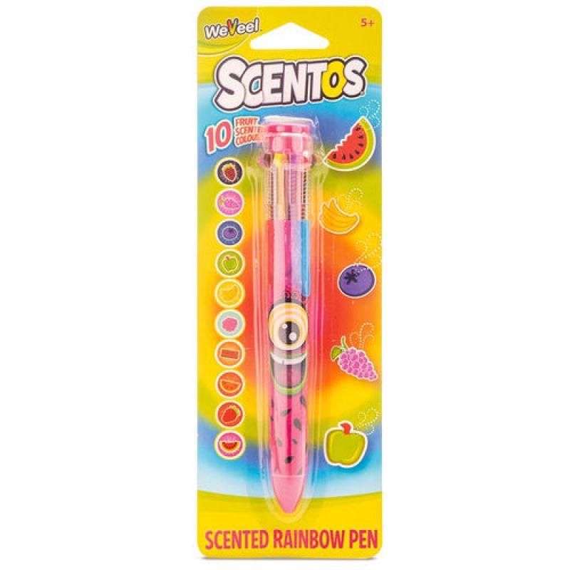 Scentos Pen 10 Colors Red - Karout Online -Karout Online Shopping In lebanon - Karout Express Delivery 