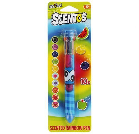 Scentos Pen 10 Colors Blue - Karout Online -Karout Online Shopping In lebanon - Karout Express Delivery 