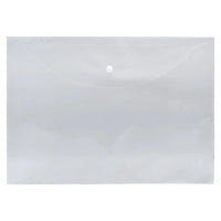 Faber Castell A4 Envelope With Button Transparent - Karout Online -Karout Online Shopping In lebanon - Karout Express Delivery 