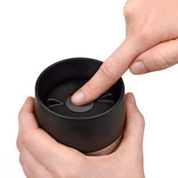 Tefal Stainless Steel Travel Mug 360 ml  Silver / K3080114 - Karout Online -Karout Online Shopping In lebanon - Karout Express Delivery 