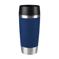 Tefal Stainless Steel Travel Mug 360 ml Dark Blue / K3082114 - Karout Online -Karout Online Shopping In lebanon - Karout Express Delivery 
