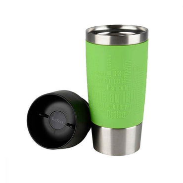 Tefal Stainless Steel Travel Mug 360 ml Lime / K3083114 - Karout Online -Karout Online Shopping In lebanon - Karout Express Delivery 