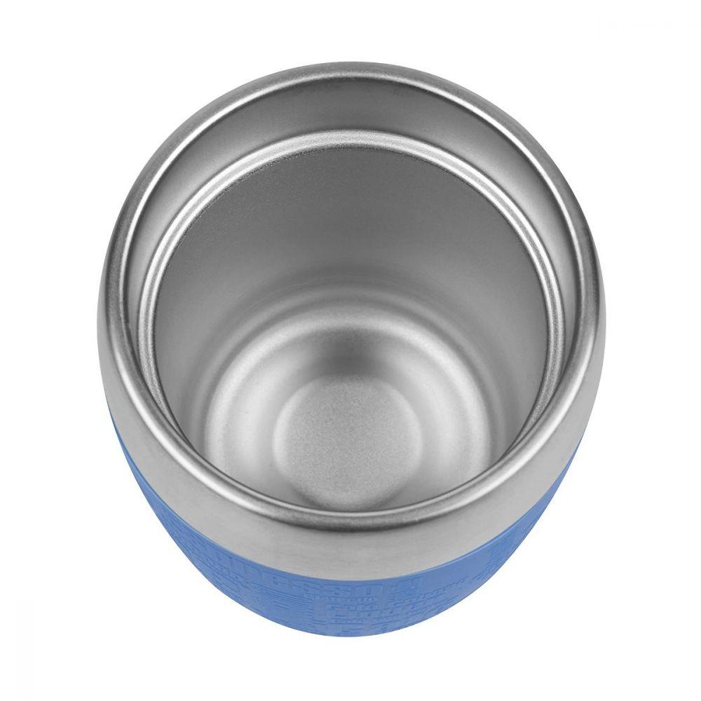 Tefal Stainless Steel Travel Cup 200 mL Blue / K3083314 - Karout Online -Karout Online Shopping In lebanon - Karout Express Delivery 