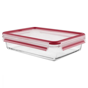 Tefal Masterseal Glass Rectangular 3.0 L / K3010612 - Karout Online -Karout Online Shopping In lebanon - Karout Express Delivery 