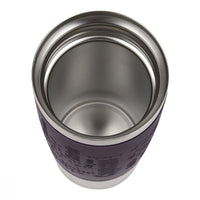 Tefal Stainless Steel Travel Mug 360 ml Blueberry / K3085114 - Karout Online -Karout Online Shopping In lebanon - Karout Express Delivery 