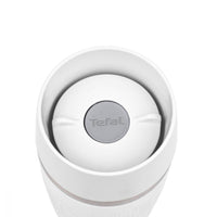 Tefal Stainless Steel Travel Mug 360 ml  White / K3088114 - Karout Online -Karout Online Shopping In lebanon - Karout Express Delivery 