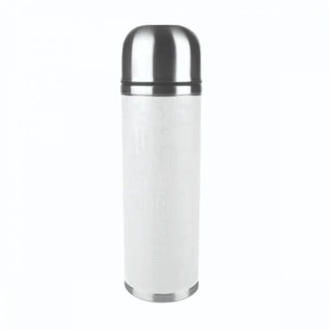 Tefal Senator Vacuum Flask Stainless Steel White 1 Lt / K3067414 - Karout Online -Karout Online Shopping In lebanon - Karout Express Delivery 