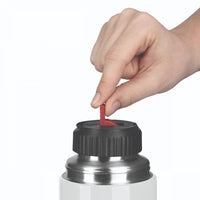 Tefal Senator Vacuum Flask Stainless Steel White 1 Lt / K3067414 - Karout Online -Karout Online Shopping In lebanon - Karout Express Delivery 