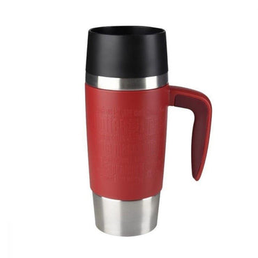 Tefal Plastic Travel Mug Handle 360ml Red / K3074114 - Karout Online -Karout Online Shopping In lebanon - Karout Express Delivery 
