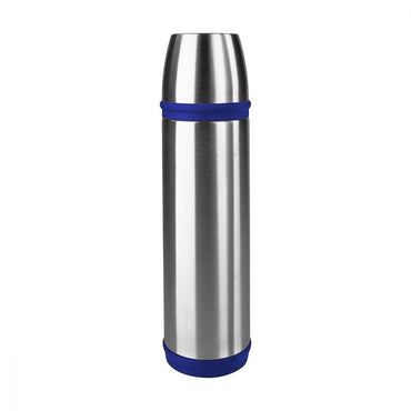 Tefal Captain Vacuum Flask Stainless Steel 1 Lt / K3064514 - Karout Online -Karout Online Shopping In lebanon - Karout Express Delivery 