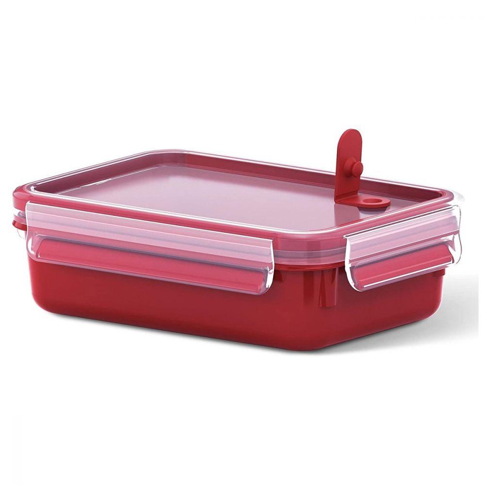 Tefal Masterseal Micro Rectangular Food Box 0.8 L / K3102112 - Karout Online -Karout Online Shopping In lebanon - Karout Express Delivery 