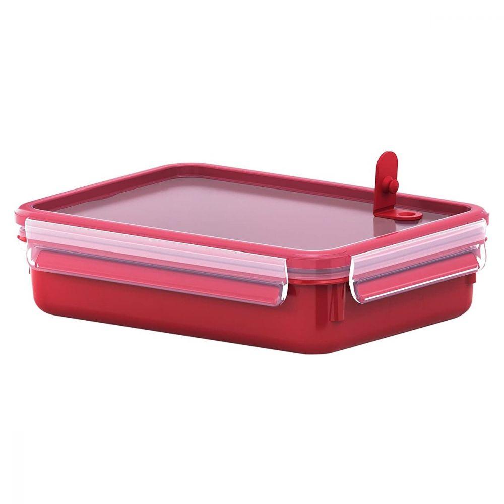 Tefal Masterseal Micro Rectangular Food Box 1.2 L / K3102512 - Karout Online -Karout Online Shopping In lebanon - Karout Express Delivery 