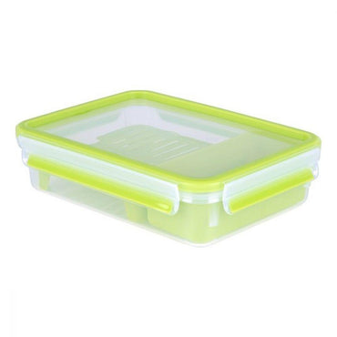Tefal Masterseal To Go Rectangular Brunch Box 1.2L / K3100312 - Karout Online -Karout Online Shopping In lebanon - Karout Express Delivery 