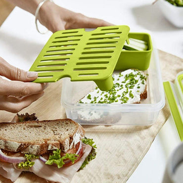 Tefal Masterseal To Go Rectangular Brunch Box 1.2L / K3100312 - Karout Online -Karout Online Shopping In lebanon - Karout Express Delivery 