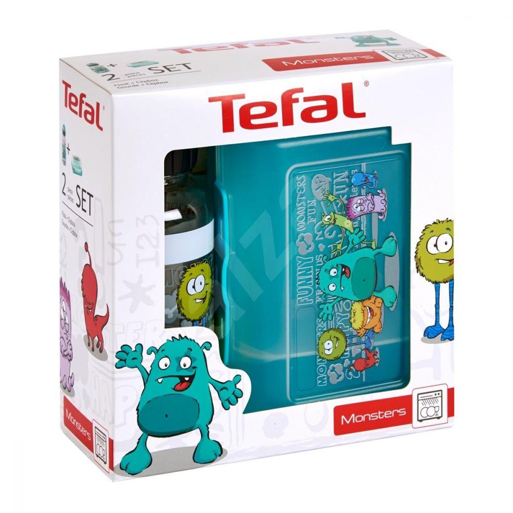 Tefal Set Variabolo Clipbox + Flask - Monster / K3169214 - Karout Online -Karout Online Shopping In lebanon - Karout Express Delivery 