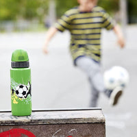 Tefal Drink 2 Go Light Steel Soccer Drinking Bottle 600 ml / K3192212 - Karout Online -Karout Online Shopping In lebanon - Karout Express Delivery 