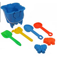 Castle Beach Toys Set Blue Summer