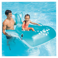 (NET) Intex 57567NP Blue Whale Ride-On Slide