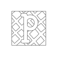 Stephen Joseph Alphabet Craft Canvas