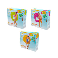 (NET) Intex 56802NP Transparent Armchair with Mesh