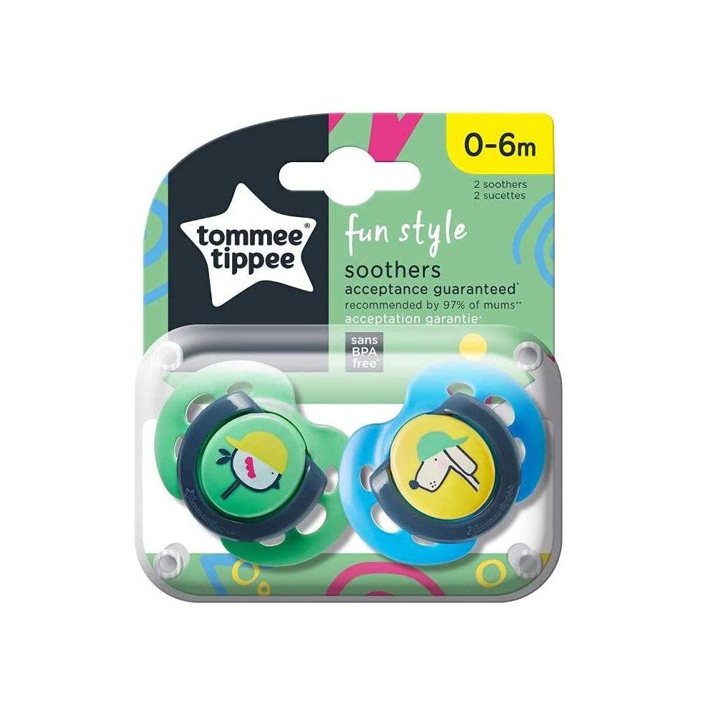 Tommee Tippee Soother  Fun Style 0 -6 M / 33575 - Karout Online -Karout Online Shopping In lebanon - Karout Express Delivery 