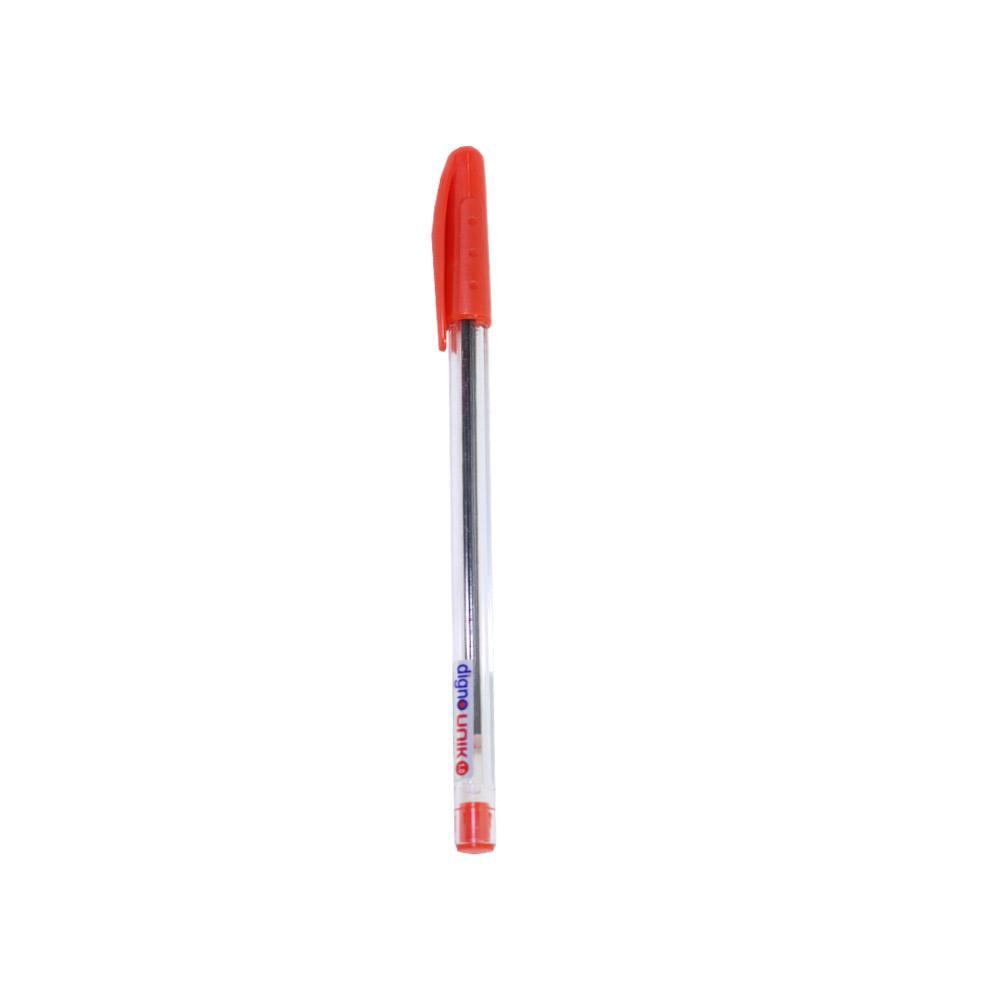 Digno Unik Smooth Writing- Red  (Pack of 50).