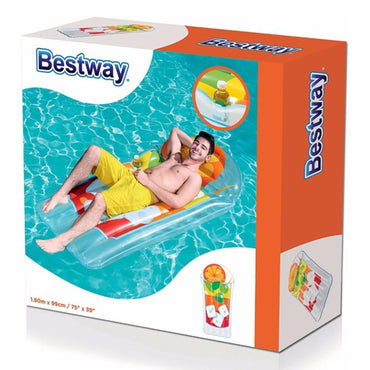 Bestway 44037 Inflatable Airbed Lounge Deluxe Comfort (190 X 99)Cm Summer