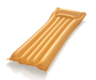Bestway 44044 pool/beach float Gold Floating mattress Vinyl.